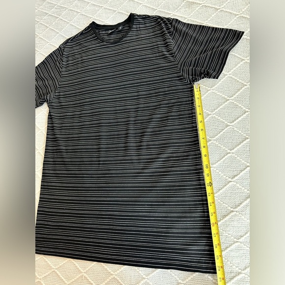 BOSS Hugo Boss Men’s 100% Cotton Black/White striped shirt. XL - Picture 7 of 11